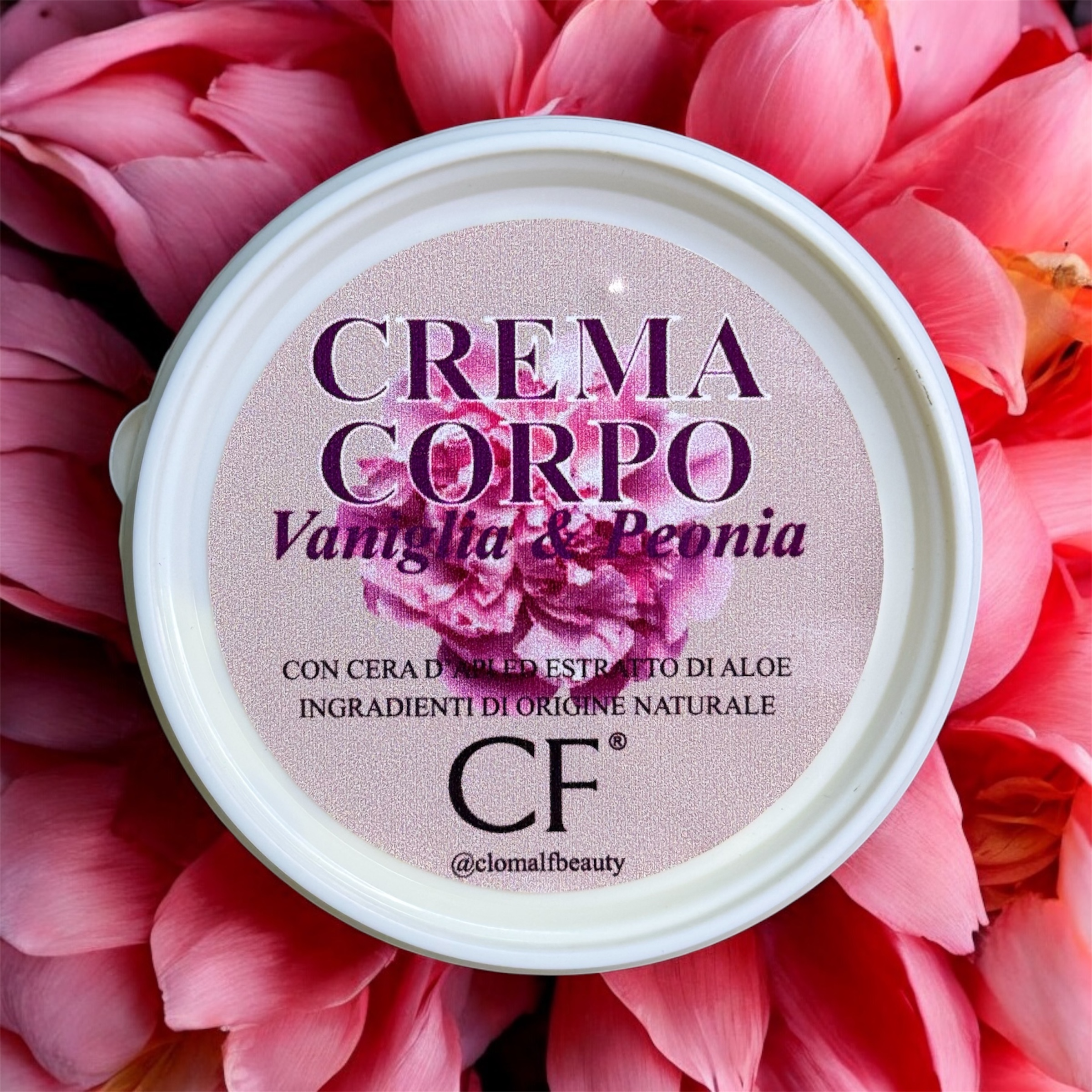 Crema Corpo - Vaniglia e Peonia 250 ml