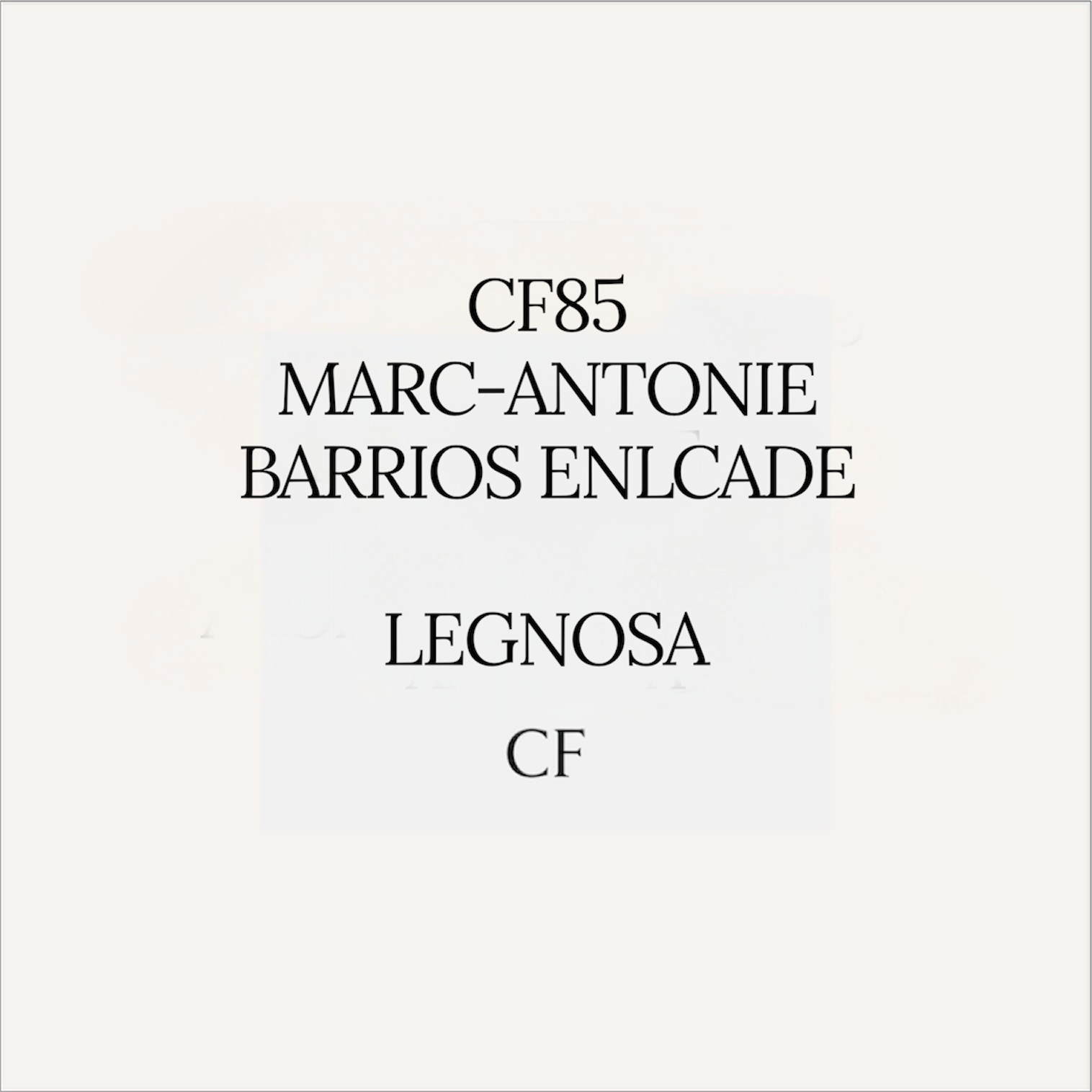 Marc-Antonie Encelade Barrios - CF85 - immagine 2